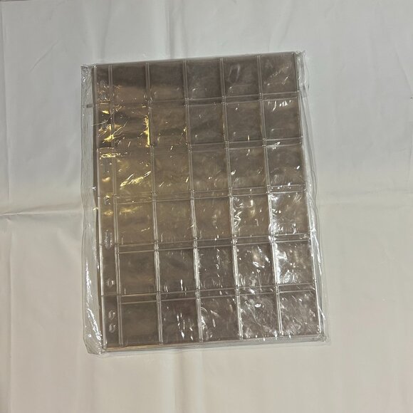 NEW 360 Pocket Coin Sleeves 12 Sheets Coin Pages Coin Collecting Supplies - Picture 1 of 4